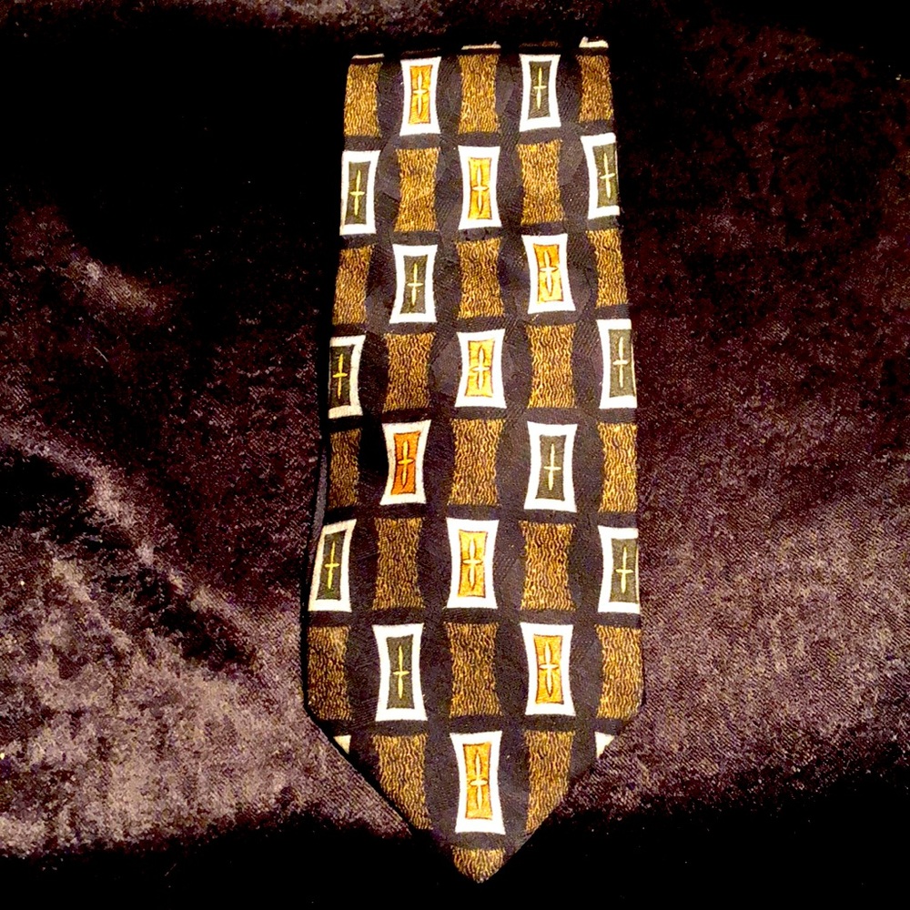 VTG FERAUD Brown&Gold 4’w -60’L